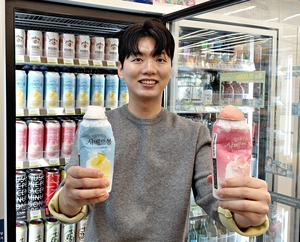“신개념 냉동 술” CU, 얼려먹는 ‘샤베트 하이볼’ 출시