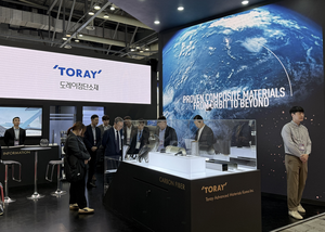 도레이첨단소재, ADEX 2025서 ‘하늘의 소재’ 탄소 섬유 기술력 과시