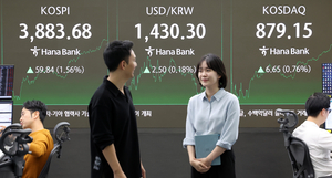 [마감시황] 한미 관세 협상 기대감에 코스피 3863.68 ‘사상 최고치’…기관 7600억 순매수