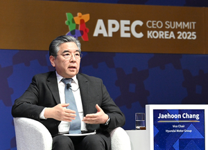 [경주 APEC] 장재훈 현대차 부회장 “각국 정부·기업 나서야 수소 생태계 구축 가능”