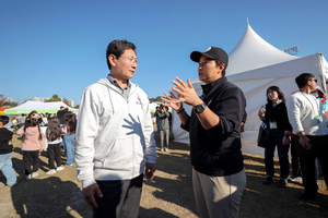 이상일, 진로·문화·가족축제 현장서 시민들과 함께 ‘호흡’