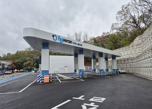 성남시, 사송동 수소차 충전소 2호 개소식...12시간 동안 버스 144대 충전