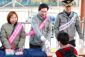 이상일, 어린이 교통안전 캠페인 동참...“통학안전 위한 환경개선 지속할 것”