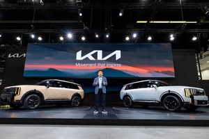 현대차·기아 美 공략 강화···‘대형 신차’ 신형 텔루라이드 베일 벗었다