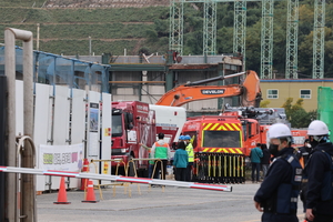 ‘사고 사흘째’ 울산화력 실종자 밤샘수색…2명 못찾아