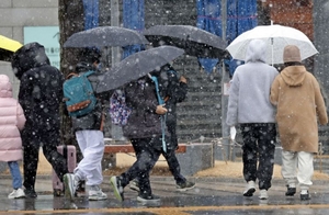 [날씨] 일요일 전국 눈비…낮 최고 1∼10도