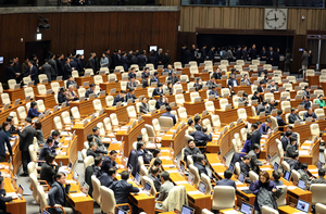 내란전담재판부 설치법, 與 주도 본회의 통과