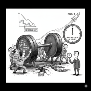 [2026 투자노트-➅철강] 싸지만 못 사는 이유… 바닥보다 무서운 ‘수요 절벽’