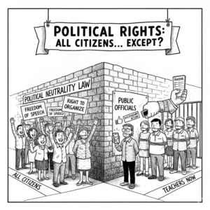 선거권은 있지만 정당 가입은 불가…공무원·교원은 ‘반쪽짜리 국민’?
