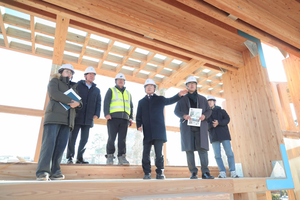 육동한 춘천시장, 국산목재 활용 공공시설 점검…공정·안전·품질 관리 집중