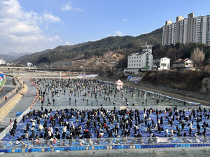 홍천강 꽁꽁축제, 개막 3일 만에 5만 8천여 명 입장