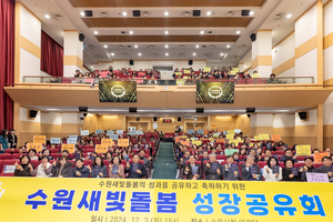 수원시, 지난해 5200명에게 수원새빛돌봄서비스 12만건 제공