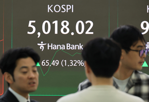 [특징주] 증권주, 자사주 소각 수혜 기대·코스피5000 돌파에 일제히 상승세