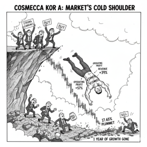 [이슈+] 실적은 ‘성장’ 주가는 ‘폭락’…코스메카코리아 향한 엇갈린 시선