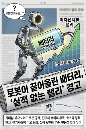 로봇에 들썩인 이차전지株…“실적 없는 랠리는 오래 못 간다” [포스트 설 예보-➁이차전지]