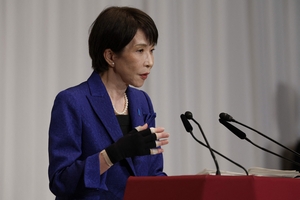 日다카이치 “김정은과 마주할 각오”…납북자 조기 귀국 의지