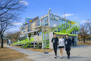 물품보관함에 탈의실도…CU, 한강에 러닝 특화 점포 늘린다