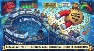코스닥액티브 ETF 편입에 출렁이는 개별 종목…“코스닥도 종목 장세”
