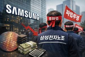 삼성전자 주총 ‘잔칫날’···노조는 총파업 카드 꺼내며 ‘찬물’