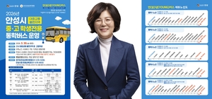 김보라표 ‘안(安)녕(YOUNG)버스’ 달린다...안성 학생 통학안전·교통복지 동시 강화