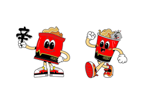 농심, 신라면 브랜드 캐릭터 ‘SHIN’ 공개…월드투어 스티커 이벤트 진행