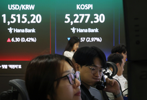 중동 긴장·유가 급등에 코스피 3% 급락…외국인 2조원대 순매도 [마감시황]