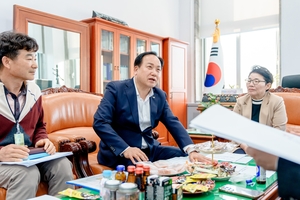 이권재 오산시장, 임이자 국회 재경위원장 면담...“재경부 비축부동산 궐동지구대 부지로 협조 요청”