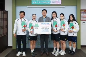 용인미르 여성족구회, “치료 못 받는 이웃 위해”…4년간 1320만원 나눔 약속