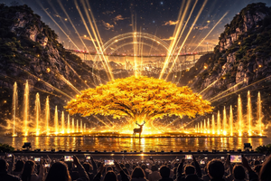 원주 간현관광지 ‘나오라쇼’ 25일 개장…황금연휴 그랜드밸리 정상 운영