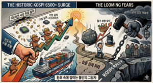 증시 불기둥 올라탔다…환율·금리는 암초