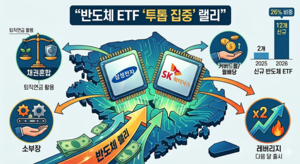 반도체 랠리에 ETF도 ‘투톱 집중’…삼성전자·하이닉스 50% 상품 잇단 상장