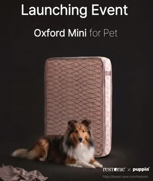 레스토닉침대, 반려견 매트리스 ‘옥스포드 미니’ 론칭 이벤트 실시