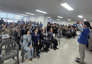 구자열, 원주 ‘원팀 결집’…우상호·이광재·최문순 총출동 “필승 다짐”