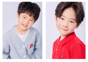 키즈모델 김태유·이예준, 룩북 촬영 통해 첫 활동 시작