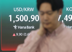 “달러가 무섭다”...환호 뒤 덮친 급락장, 환율 1500원 돌파