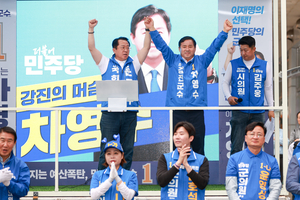 차영수 “강진 예산 1조 시대 열겠다”…민주당 원팀 강조하며 첫 유세 총력전