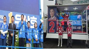 김진태 “도민 찬스” vs 우상호 “대통령과 직통”…강원 쟁탈전 본격화