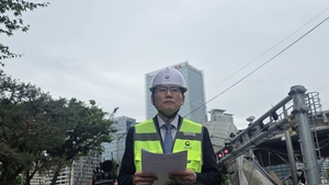 서소문 붕괴 복구 ‘주중 목표’…코레일 “우회 운행 검토·SRT 입석 2배 확대”