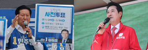 장동혁·정청래, 사전투표 마지막 날 총력전…여야 공방도 가열