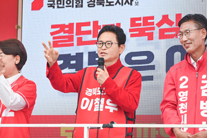 경북도지사 선거 막판 총력전…이철우·오중기 후보, 마지막까지 표심 공략