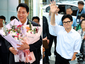 예상 뒤집은 민심…‘吳·韓’ 정계개편 태풍 부나