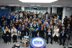 우상호 강원도지사 당선인 “통합과 민생으로 강원도 변화 이끌겠다”