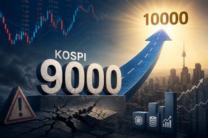 ‘코스피 9000’ 시대 개막…불안 속에서도 커지는 ‘1만피’ 기대