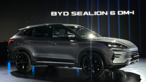 [2026 부산모빌리티쇼] BYD, PHEV ‘씨라이언 6 DM-i’ 국내 첫선…3천만원대 ‘가성비’ 승부수