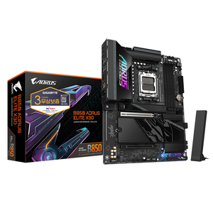 피씨디렉트, AMD B850 기반 기가바이트 ‘B850 AORUS ELITE X3D’ 메인보드 출시
