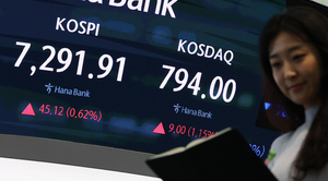 코스피, 반도체주 반등에 힘입어 4거래일 만에 상승[마감시황]