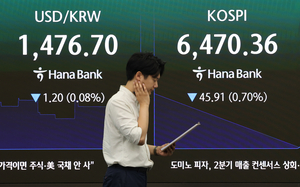 상승 출발한 코스피·코스닥, 외국인·기관 매도에 동반 하락[개장시황]