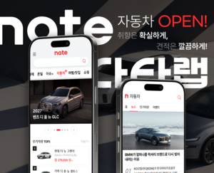 다타랩, 네이트 ‘자동차’ 탭서 신차 정보·견적 서비스 제공