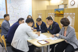칠곡군, 내년도 신규사업 ‘도비 확보’ 발품행정....경북도청 관련 부서 잇따라 방문