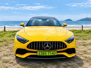 작은 심장 달고 경쾌한 질주…‘4기통의 반전’ 벤츠 ‘AMG SL 43’